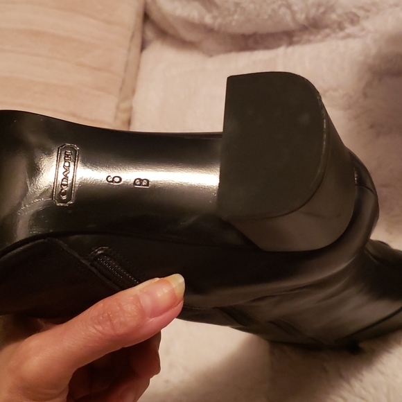 Coach Leather Boots - Picture 5 of 10